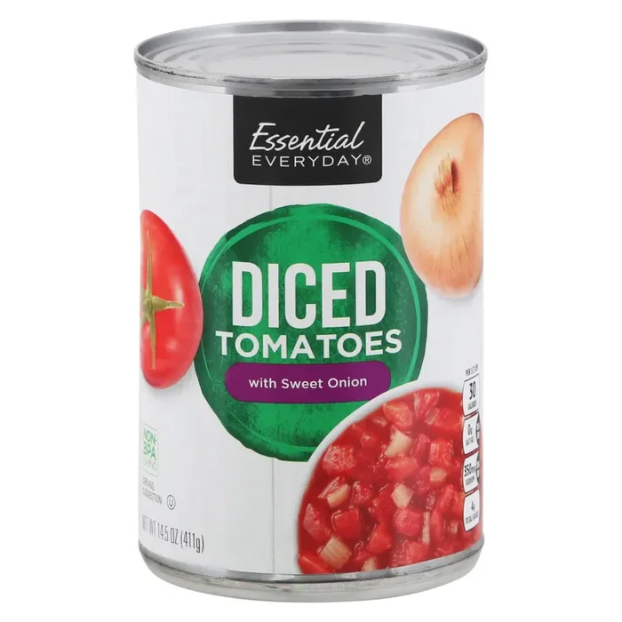 Essential Everyday Diced Tomatoes with Sweet Onion – 14.5 oz