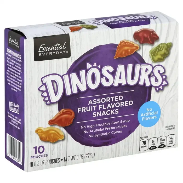 Essential Everyday Dinosaurs Fruit Snack