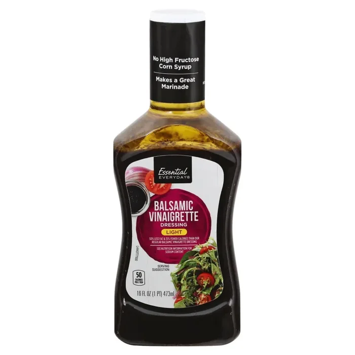 Essential Everyday Dressing, Balsamic Vinaigrette, Light – 16 fl oz