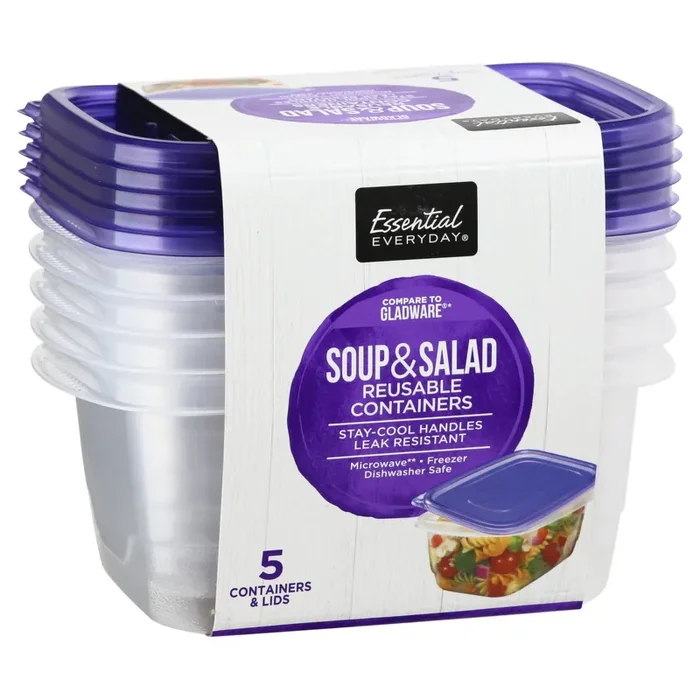 Essential Everyday Ee Container Soup/Salad Disposable