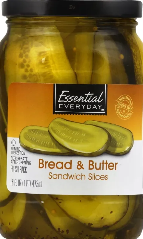 Essential Everyday Ee Pickle Bread&Butter Slice
