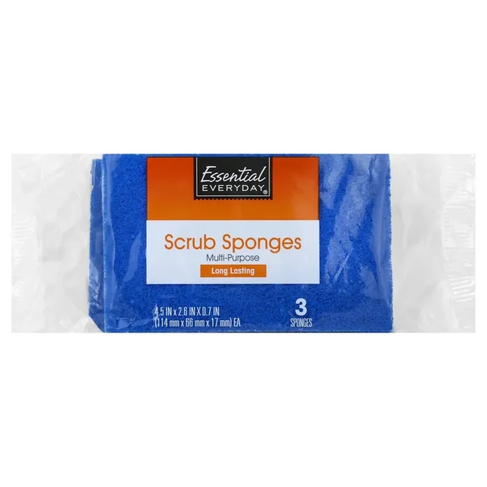Essential Everyday Ee Scrub Sponge Multi-Purpose