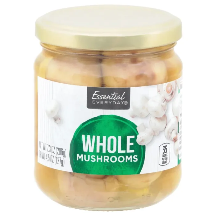 Essential Everyday Esdy Mushrooms Whole Jar