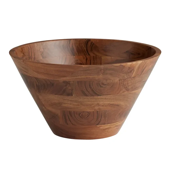 Extra Large Acacia Wood Serving Bowl