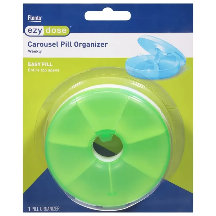 EZY Dose Ezy Doze Weekly Carousel Pill Organizer