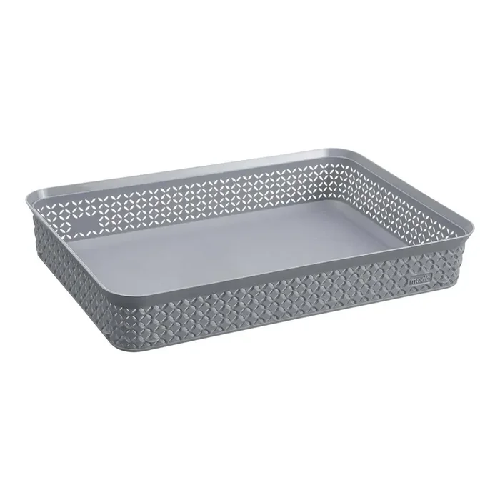 EZY Storage Mode Stackable Tray LG Grey