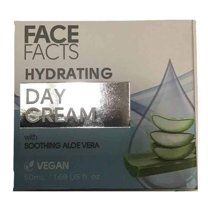 Face Facts Hydrating Day Cream with Aloe Vera 50ml – Case of 12
