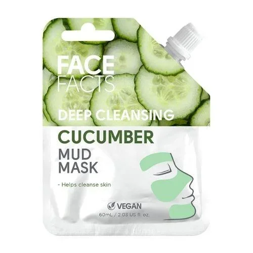 Face Facts Mud Mask Cucumber 60ml – Case of 12