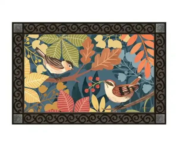 FALL BIRDS AND BERRIES MATMATE