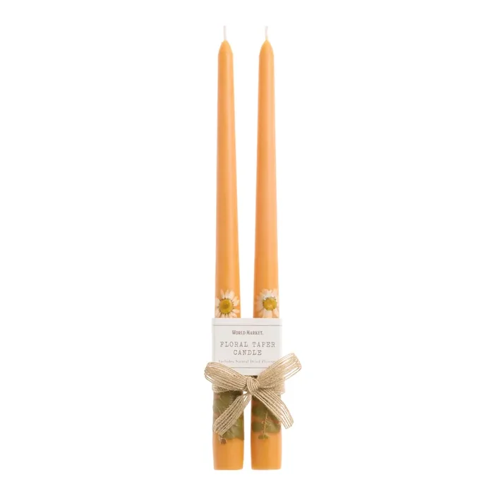 Fall Botanicals Taper Candle 2 Pack
