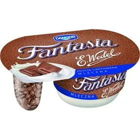 FANTASIA MILCHCREME-JOGURT MIT MILCHSCHOKOLADENSTÜCKEN 104 G
