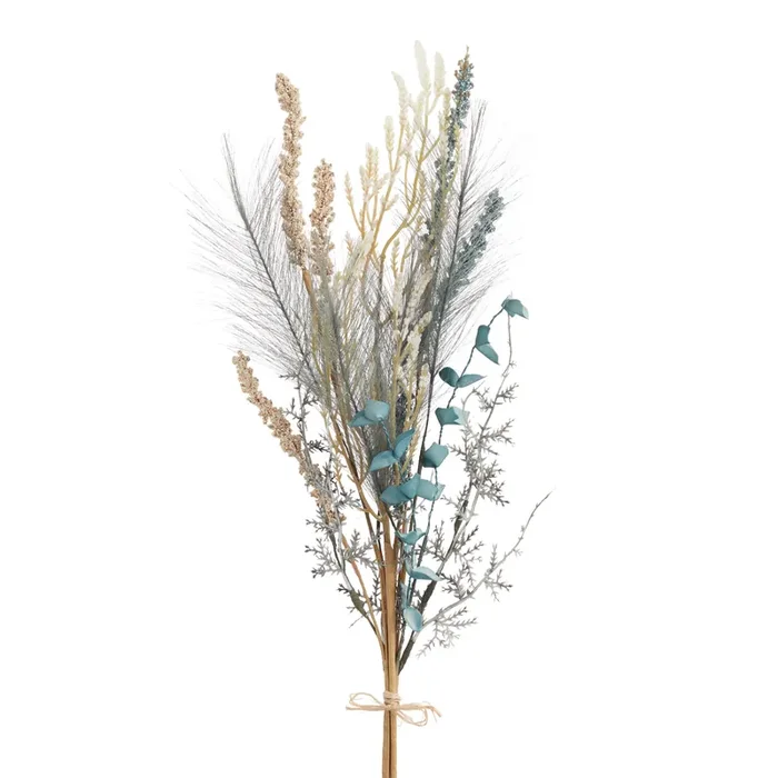 Faux Blue Meadow Grass Bunch