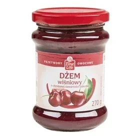 FINE LIFE KIRSCHMARMELADE 270 G 8 STK