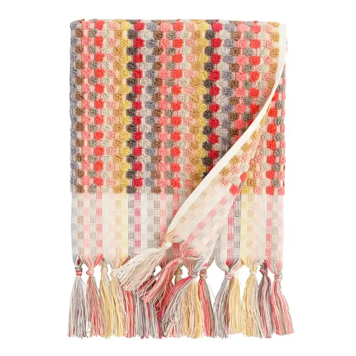 Finlay Multicolor Sculpted Dot Hand Towel