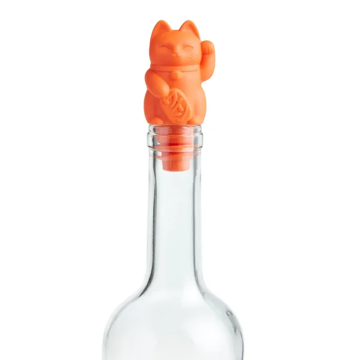 Fred Lucky Cat Bottle Stopper