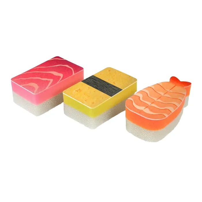 Fred Washabi Sushi Sponges 3 Pack