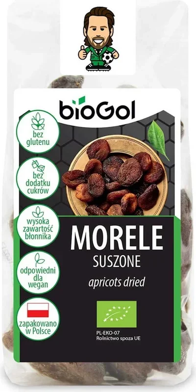 Getrocknete glutenfreie Aprikosen BIO 150 g – BIOGOL