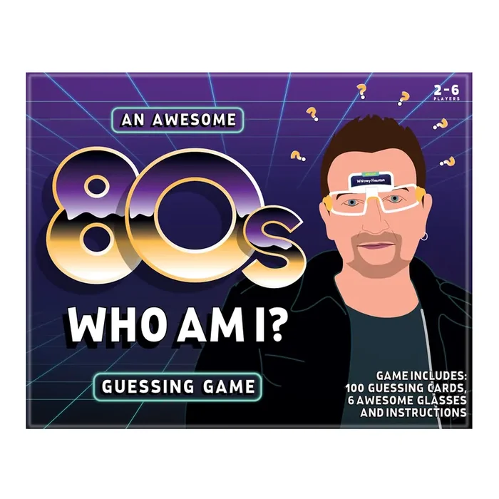 Gift Republic Who Am I ‘80s Guessing Game