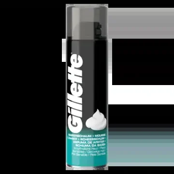 Gillette Classic shaving foam for men for sensitive skin (only available within Europe)