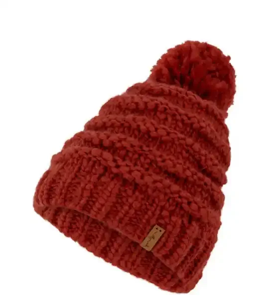 GIRLS BEANIE DURRAS TERACOTTA OS