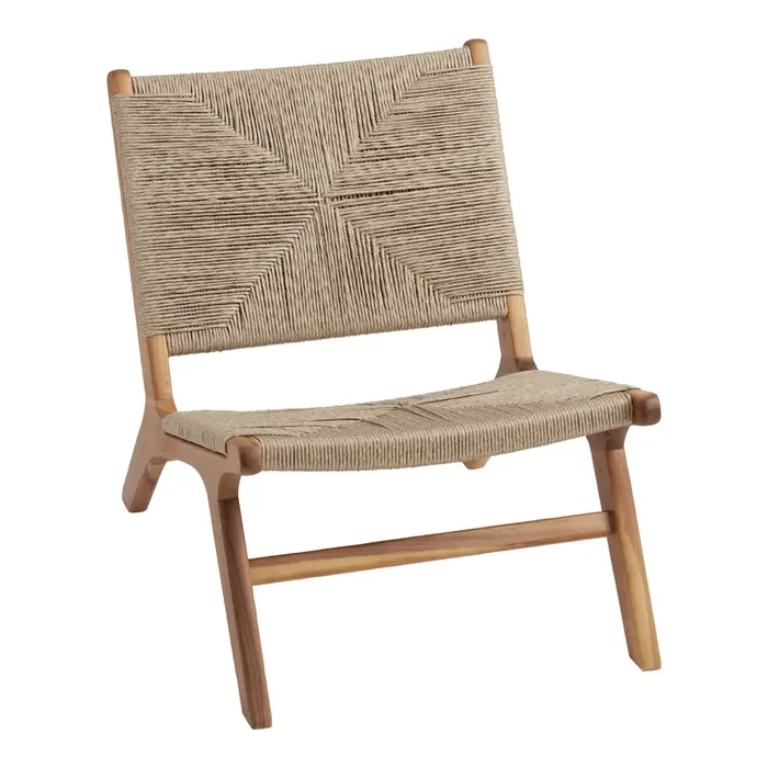 Girona Natural Woven Outdoor Accent Chair