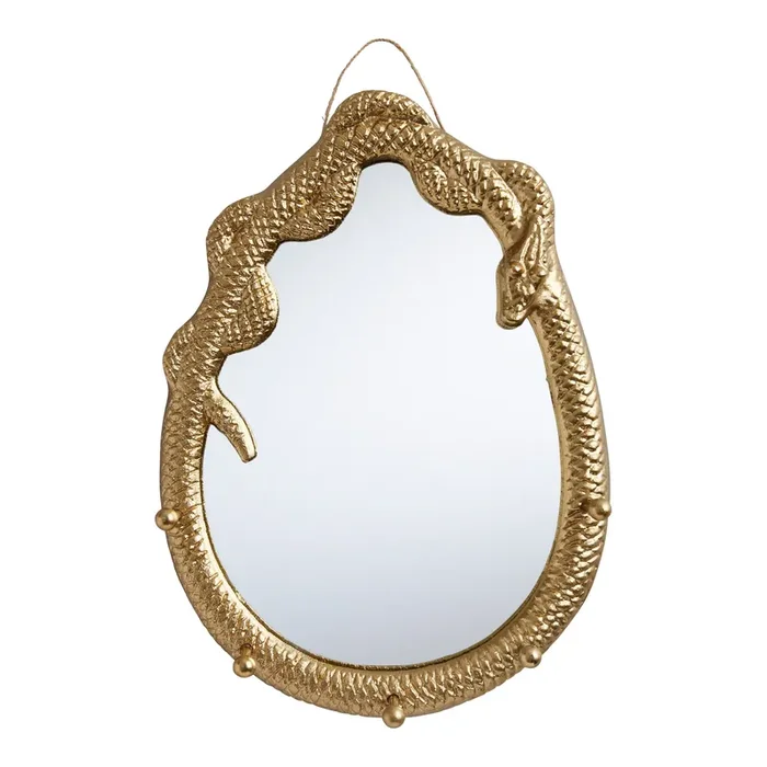 Gold Snake Wall Jewelry Holder