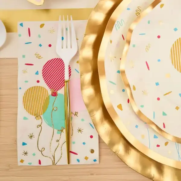 GUEST TOWEL LETS CELEBRATE