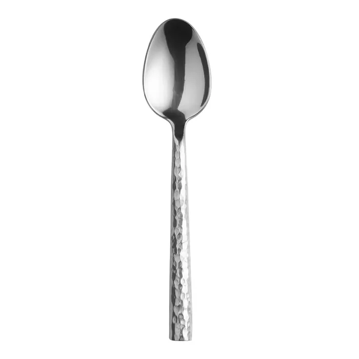 Hammered Stainless Steel Teaspoons Set of 4