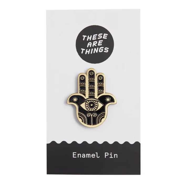 Hamsa Hand Enamel Pin