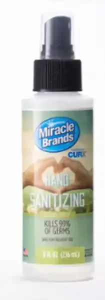 HAND SANITIZING SPRAY 8 OZ