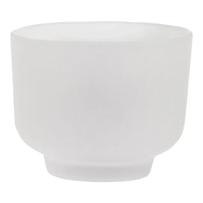 Handmade Frosted Glass Sake Cup Set of 2