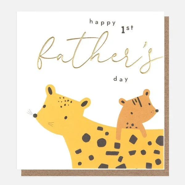 Happy 1st Father’s Day Card