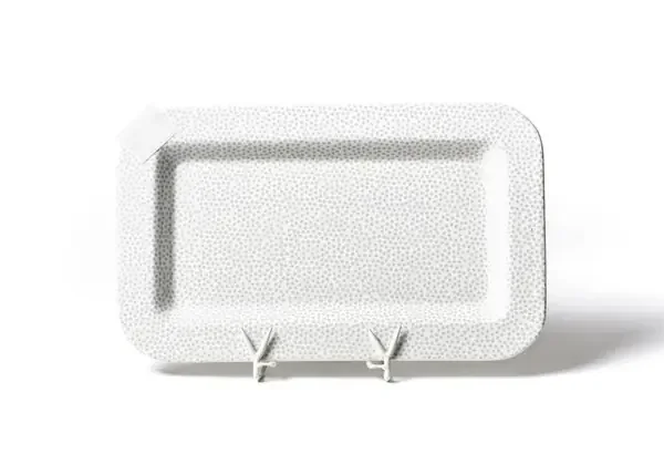 HAPPY EVERYTHING STONE SMALL DOT MINI ENTERTAINING PLATTER