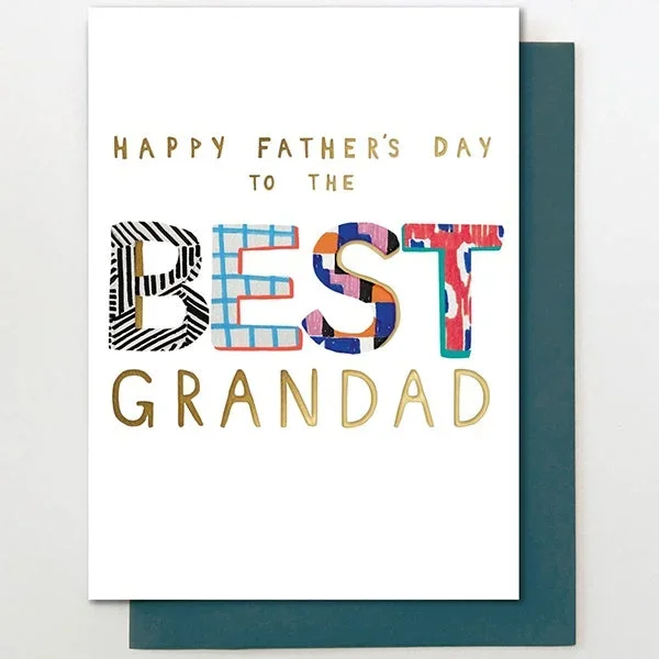 Happy Father’s Day To The Best Grandad Card