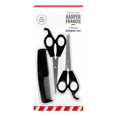 Harper Francis Hair Dressing Barber Set 3 Pack