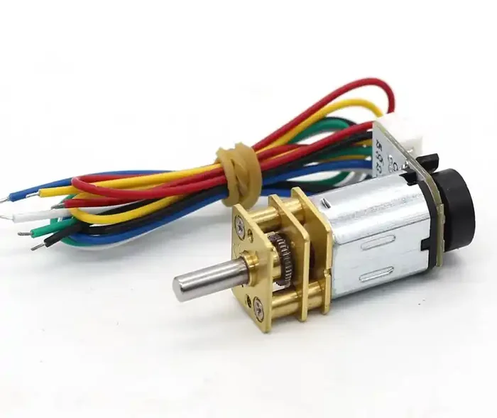 High Quality Materials 12mm Encoder Motor with 6V 1500RPM 1 10 Ratio