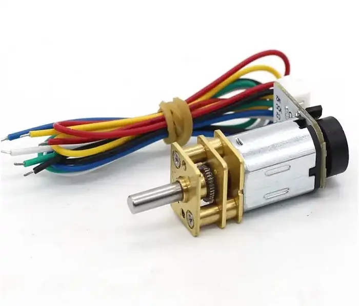 High Quality Materials 12mm Encoder Motor with 6V 50RPM 1 298 Ratio