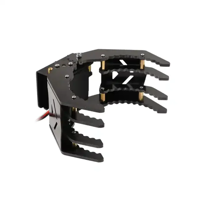 Hiwonder Black Metal Mechanical Gripper for Robot DIY