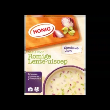 Honig Creamy spring-onion soup