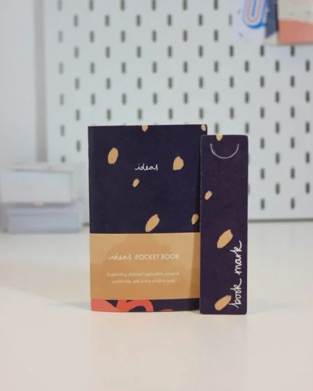 Ideas Pocketbook Plain Soft Cover Blue