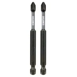 Impact Power Bit, Phillips 2, 3.5-In., 2-Pk.