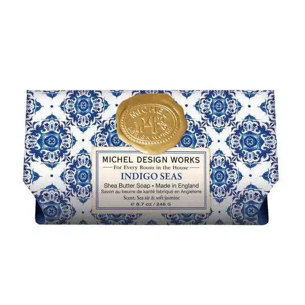 INDIGO SEAS LARGE BATH SOAP BAR