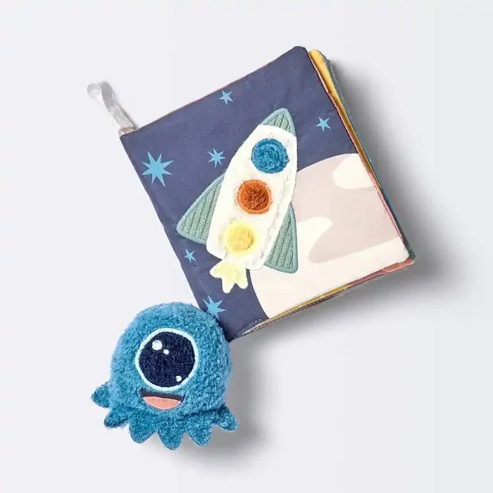 Interactive Soft Book and Plush Toy – Space – Cloud Island™
