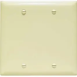 Ivory Blank Nylon Wall Plate