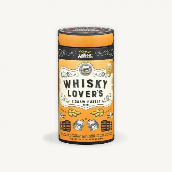 JIGSAW PUZZLE 500PC WHISKY LOVER