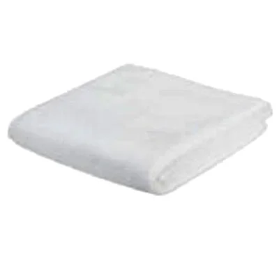 JK UK White Fleece Cot Bed Baby Blanket (130 x 155cm)