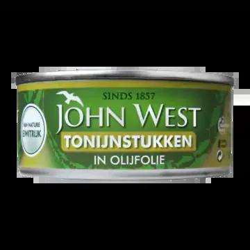 John West Tona pieces in olive oil