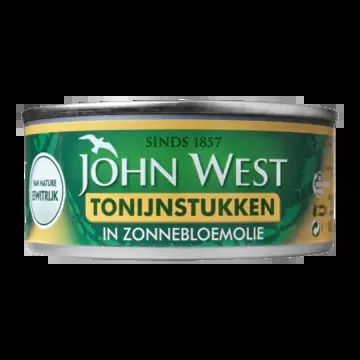 John West Tona pieces in sunflower oil large