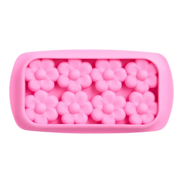 Joie Silicone Flower Shaped Ice Tray with Lid