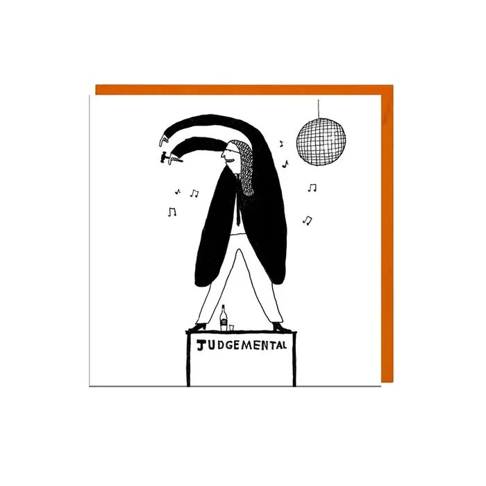 Judgemental Disco Card